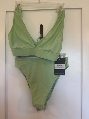 Pretty Little Things Sage Green Two-Piece Mix n Match Bikini